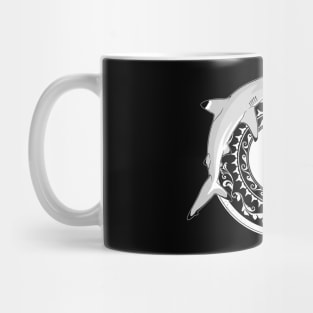 Yin and Yang Blacktip Reef Sharks Mug